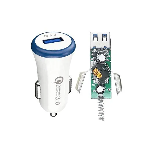 Tiensun PCBA Mini QC3.0 Fast Car Charger Xiaomi Samsung Huawei