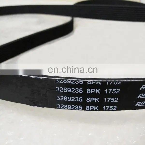 Diesel Engine ISDE Fan Belt 8PK1752 3289235 photo-2
