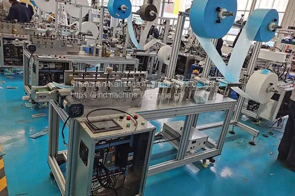 220V/110V Automatic Ultrasonic Mask Body Machine For Automatic Production Multi-layer Mask Finished