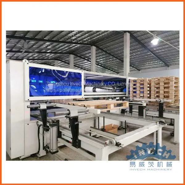 800-1200pcs per Day Output Wood Pallet Nailing Line photo-5