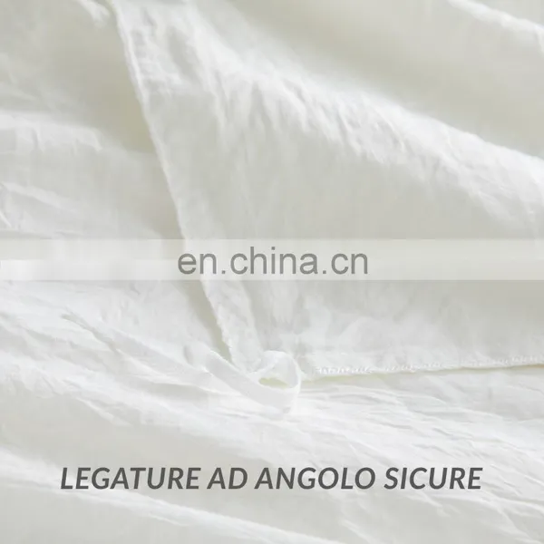 Soft King Twin Microfiber Washed Machine Bedding Duvet Cover Set photo-6