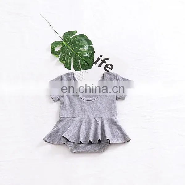 New Fashion Infants & Toddler Clothes Summer Baby Cotton Princess Girls Dress Romper photo-5