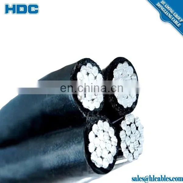 Triplex Aluminum Service Drop Cable - Artemia 4-4-6 photo-5