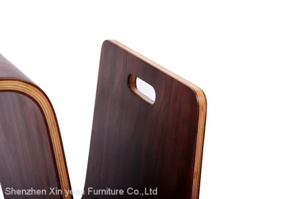 Office Mag Side Table Modern Walnut Accent Table as TV and Laptop Stand photo-3