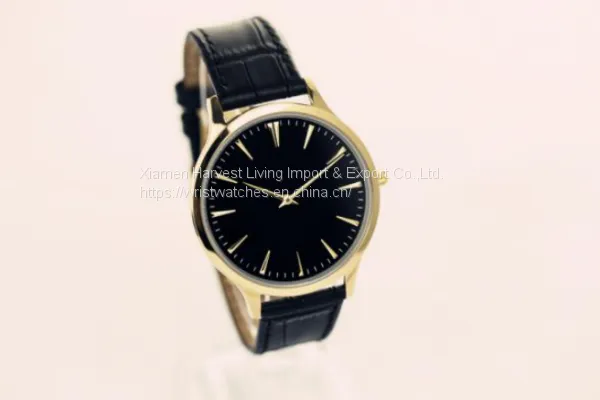 Ultra Thin Men Wrist Watches Casual Watch Analog Leather Stainless Steel Quartz photo-5