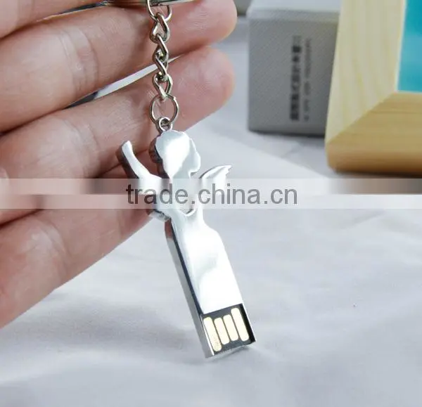 Cupid Shape Mini USB Flash Drive, Antivirus Usb2.0, Usb3.0 Flashdisk Oem Usb Bulk Cheap photo-4