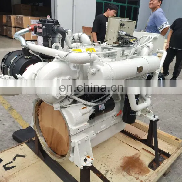 Genuine SDEC 6 Cylinder 8.3L 225kw 2300rpm 6CTA8.3 / D683ZLCA3B D683 Boat Engines for Passenger Ship photo-3