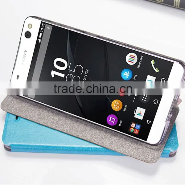 MOFi Retro PU Leather Flip Case Cover for Sony Xperia C5 Ultra, E5553, Lavender, Xperi, Mobile Phone Case photo-2