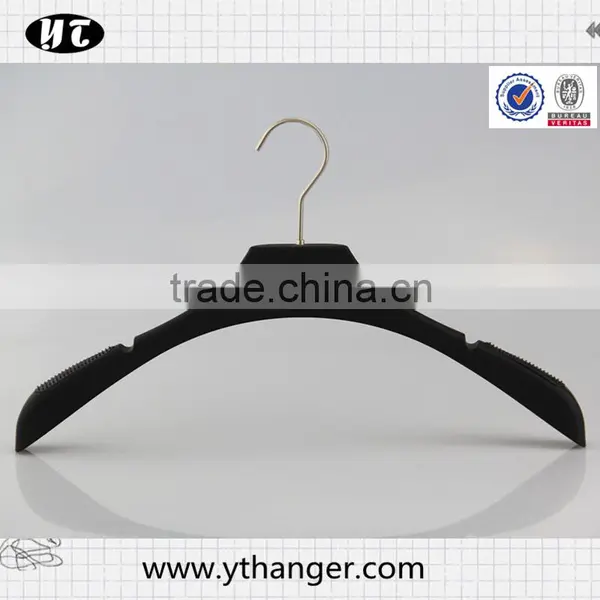 Luxury Plastic Rubber Hanger for Clothes With Print Logo photo-2