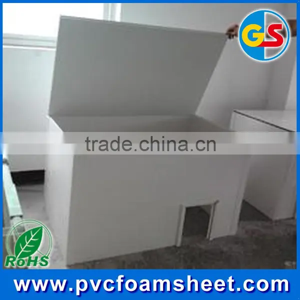 Environmental PVC Foam Sheet / Clear PVC Sheet 7mm photo-3