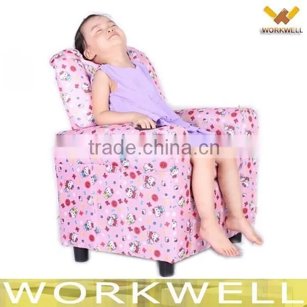 Workwell Hot Selling Kids Sofa With Recliner Function photo-6