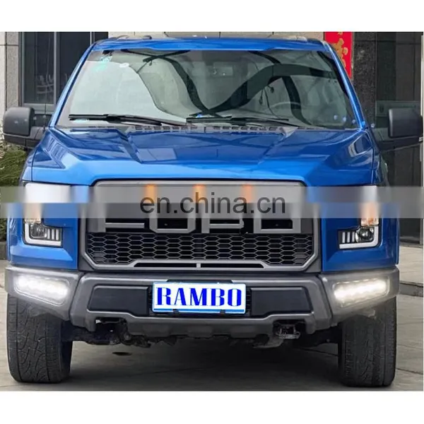 FRONT BUMPER F150 BODY KIT FACELIFT BODYKIT for FORD F150 2018 photo-4