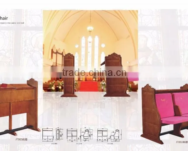 Retractable Church Chair Prayer Chair Bible Chair Synagogue Chair JT002-F-V for Sale photo-2