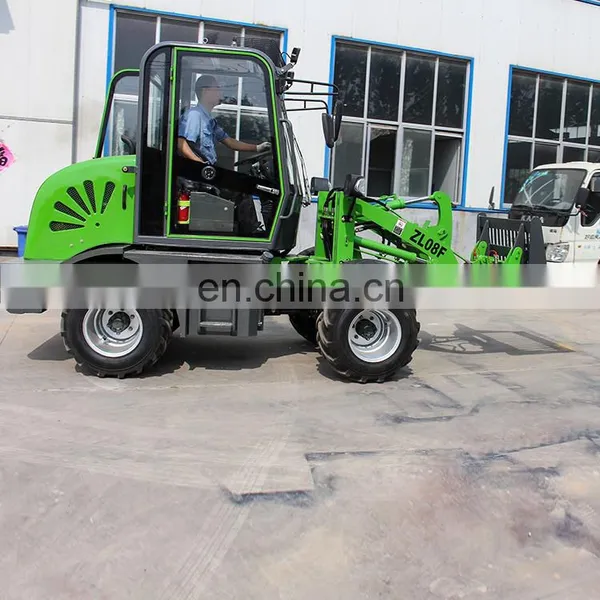 Hydrostatic Transmission 908 800KG Green Garden Trucking Mini Wheel Loader Compact photo-5