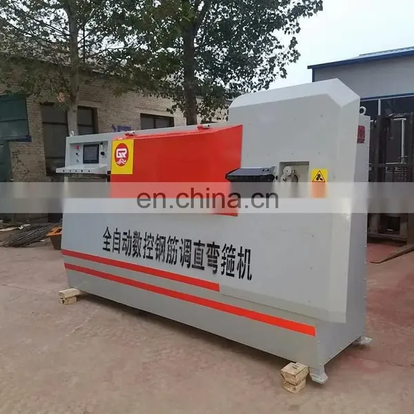 China Construction Machinery Bar Steel Rebar Straightening Machine Automatic Cnc Rebar Bender and Cutter photo-3