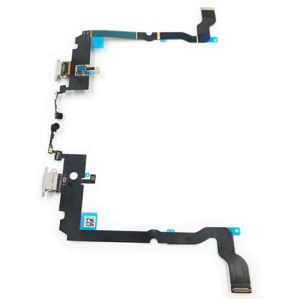 ORG USB Charger For IPhone XS MAX Port Dock Connector Flex Cable Charging With Microphone Repair Replacement photo-3