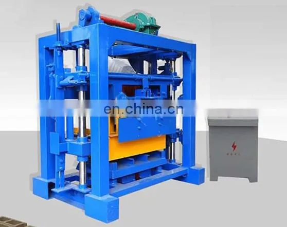 Semi-auto Small Hand Brick Hollow Block Maker Machine photo-3
