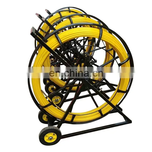 High Quality Fiberglass Conduit Snakes Duct Rodder 6mm Conduiting Cable Push Rods photo-4
