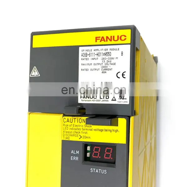 A06B-6111-H011#H550 Fanuc Spindle Amplifier Module Alpha ISP 11 photo-2