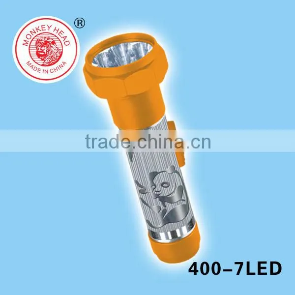 Mini Iron 1 Led Torch With Difference Colors