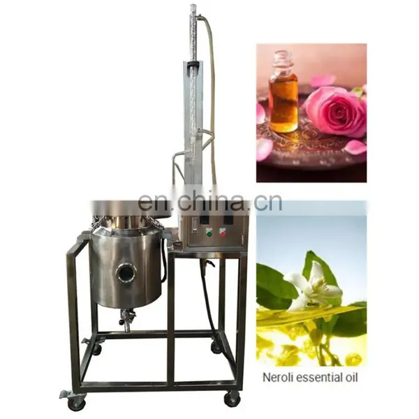 100L SS304 Lab Scale Small Capacity Pilot Plant Herbal Botanical Phytochemical Essential Oil Steam Distill Extraction Machine photo-3