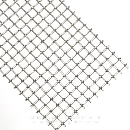 Quality Stainless Steel Mesh Screen for Making Mesh Fitler/Stainless 304 Wire Mesh ,crimped Mesh Screen Netting photo-2