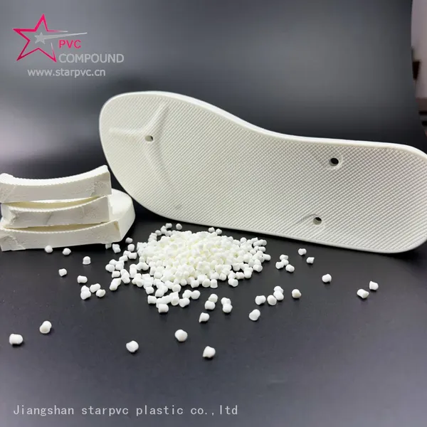 Air Blowing Pvc Compound Granules for Slipper photo-2