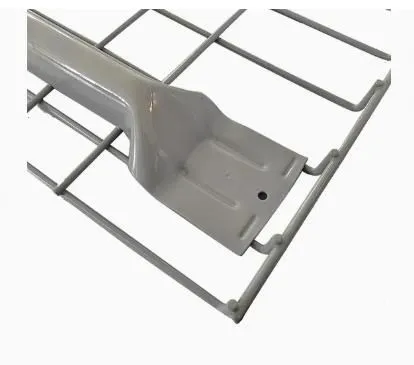Industrial Flared Channel Heavy Load Capacity Flared Pallet Rack Wire Decking photo-4