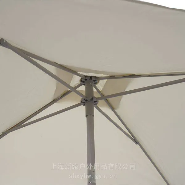 Square Fiberglass Rib Patio Umbrella, Garden Sunshade, Outdoor Beach Umbrella photo-3