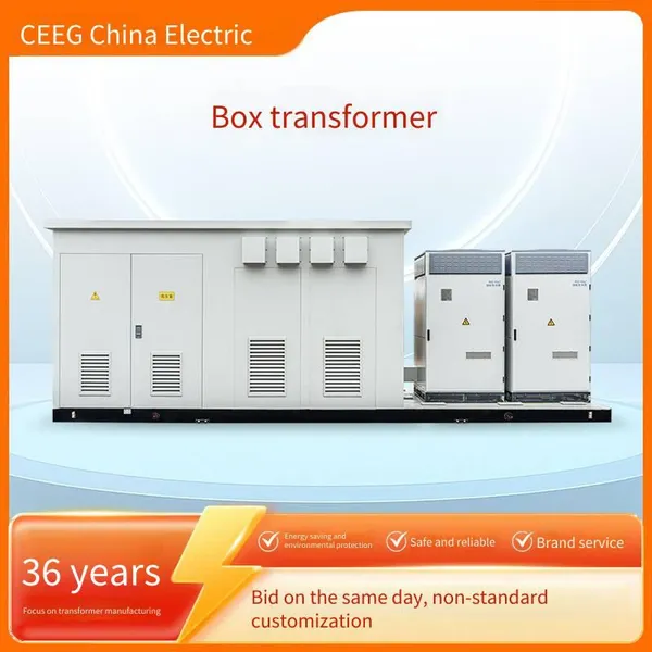 CEEG China Package Substation - Fully Enclosed Steel Tank, Weather & Corrosion Resistant, Tamper-Proof Design, Custom Power Rating