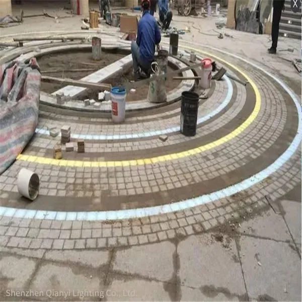 Led Floor Tile Lights, Ground-embedded Buried Strip Lights, Linear-shaped Chasing Lights, Non-standard Customized Sizes photo-2