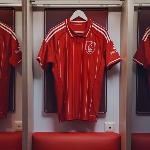 25-26 Nottingham Forest Jersey Nottingham Football Kit Player Version No. 10 Short Sleeve Football Jersey photo-2