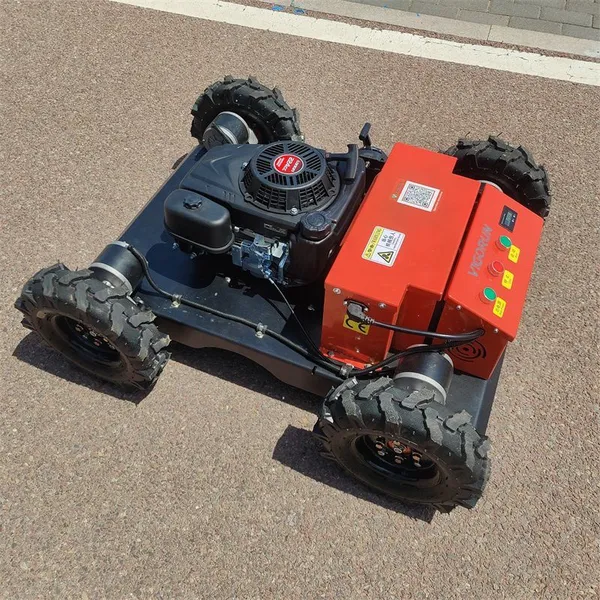 Self Propelled Strong Power Petrol Engine Electric Motor Driven Remote Industrial 4-Stroke Single Cylinder Cordless Brush Cutter photo-5