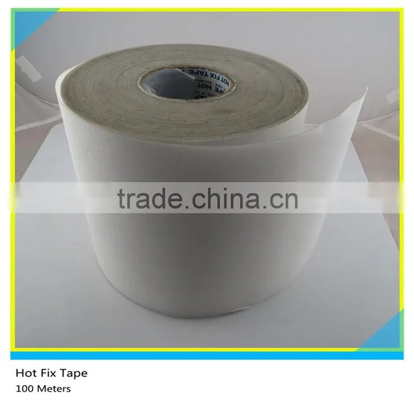 Hot Fix Tape Roll Silicone Material Clear Glue 32cm Width 100m Length