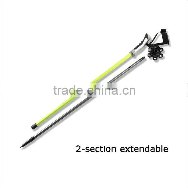 Two Sections Adjustable Inner Lock With Antishock Aluminum 7075 Trekking Pole Walking Stick Supplier's Choice photo-4