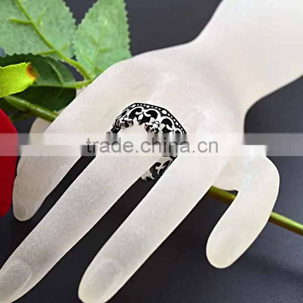 Crown Shaped 316l Stainless Steel Mens Rings Jewelry photo-6