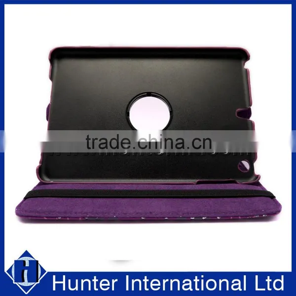 Floral Revolving Flat Computer Cover For IPad Mini photo-4