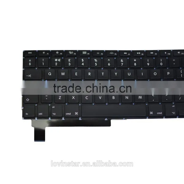 Hot Sale New UK Keyboard Replacement For Laptop Macbook Pro A1286 2008-2012 photo-3