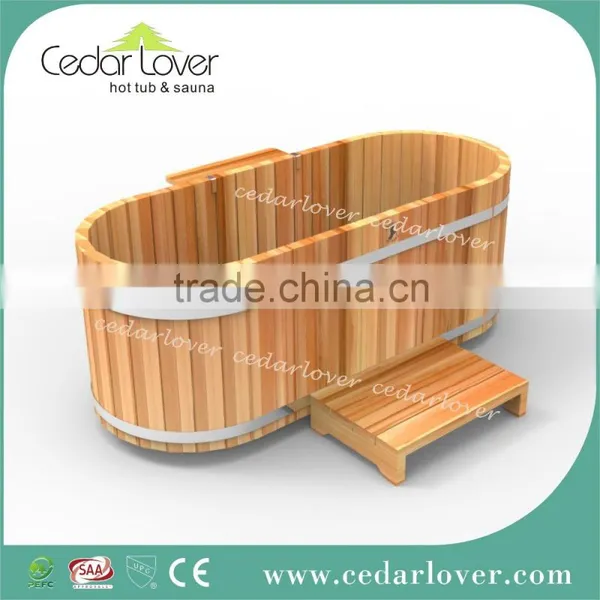 Portable Wooden 2 Person Spa Outdoor Hot Tub/bathtub photo-3