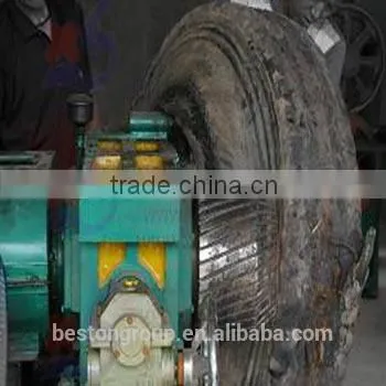 Large Capacity Waste Tire Recycling Rubber Supplier Tire Shredding Machine photo-3
