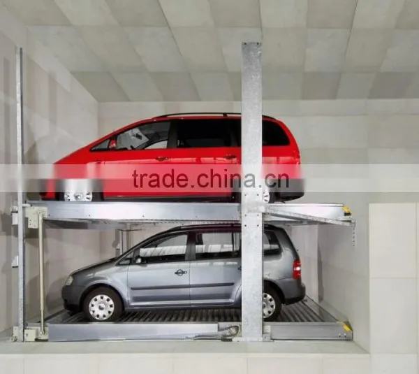3 Levels Easy Operation Car Parking Lift System With Pit for Office photo-2