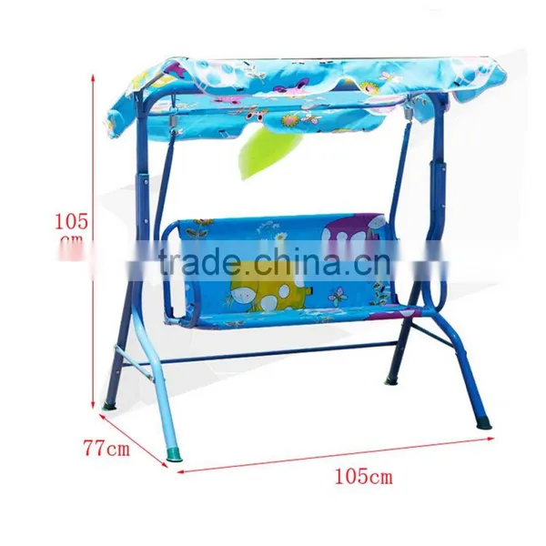 Outdoor Cartoon Lovely Courtyard Terrace Garden Safety Hanging Kid's Patio Baby Swing Chair photo-5