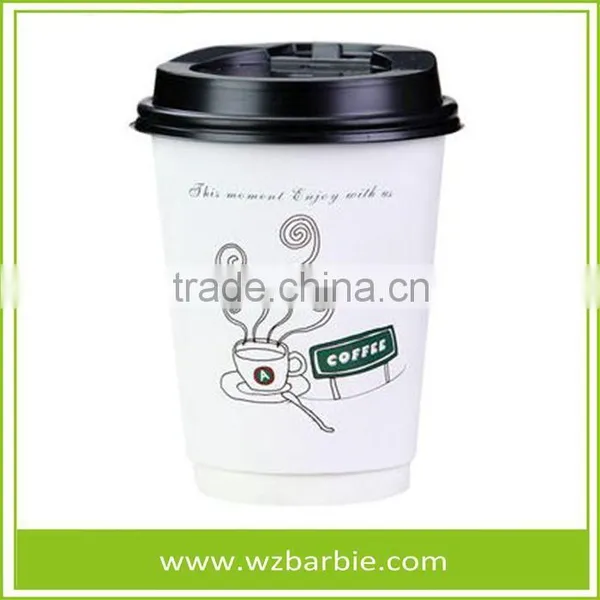 Logo Printed Disposable Hot Drink Paper Cups photo-2