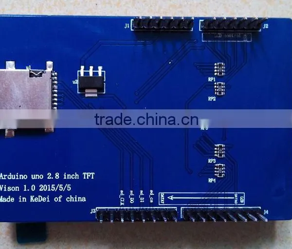 Arduino LCD 2.8 Inch TFT With Touch With SD UNO Card R3 photo-3