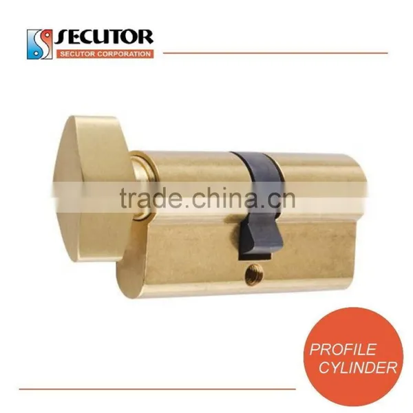 Standard 5 Pin Brass Europrofile Cylinder Lock photo-5