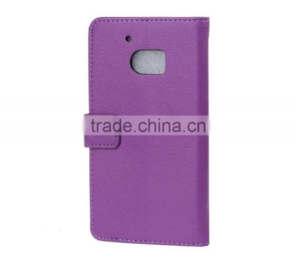 MMT Flip Leather Case for HTC M10 Wallet Cover With Card Slot Photo Frame PU Wallet Case Litchi Grain Style MT-5664 photo-2