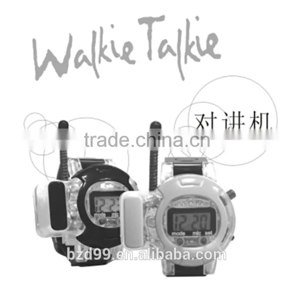 Smart Kids Wrist Walkie Talkie Watch Interphone Intercom for Play House 100-300m photo-5
