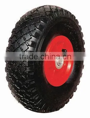 High Quality Manufacturer 240mm Pneumatic Wheel photo-4