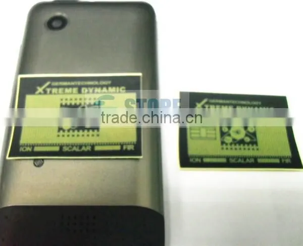 Newest Hot Scalar Energy Sticker for Mobile Phone With Energy Saver Chip photo-2