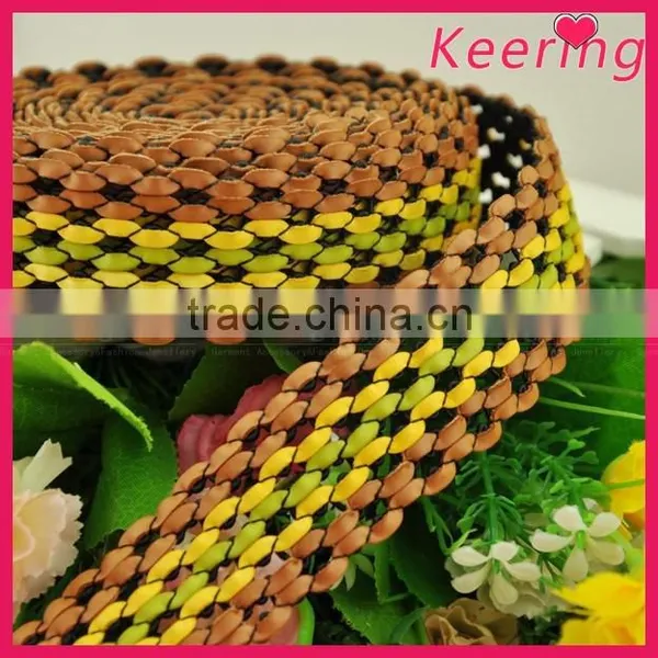 Fashionable Handmade Trimming Polyester Braided Rope WBP-008 photo-2